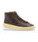 Buy Blauer Buck leather trainers brown