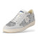 Kaufen Blauer Olympia11 Leder Sneakers silber