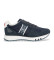 Kup Blauer Skórzane trampki Tokyo01 navy