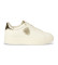 Acheter Blauer Baskets en cuir Venus blanc, or