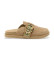 Kopen Blauer Leren klompen Glade04 beige