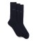 BOSS 3 Pair Pack of navy Standard Long Socks