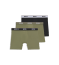 Acheter BOSS Set 3P Caleçon boxeur Power green, black