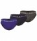 BOSS Paquet de trois slips 10146061 marine, bleu, vert