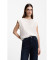 Kopen BOSS Blouse Irnette gebroken wit