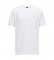 BOSS Camiseta con logo blanco