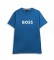 BOSS T-shirt bleu contrast