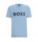 BOSS T-shirt azul com contraste