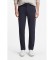 Buy BOSS Navy Tapered Chino Trousers