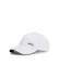 BOSS White Curved Cap