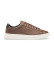 Buy BOSS Kieran Tenn Leather Sneakers brown