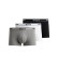 Comprar BOSS Pack 3 Bóxers Spirit negro, blanco, gris