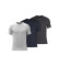 Acheter BOSS Pack 3 T-shirts Bambou blanc, marine, noir