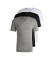 Comprar BOSS Conjunto de 3 t-shirts com decote em V branco, cinzento e preto