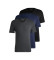 Comprar BOSS Conjunto de 3 T-shirts clássicas preto, azul-marinho, cinzento