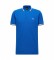 BOSS Polo Slim Fit Blu con dettaglio Logo