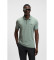 Buy BOSS Stretch cotton Paddy polo shirt with print
green