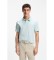 Buy BOSS Cotton piqué polo shirt with turquoise logo print