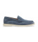Comprare BOSS Mocassini in pelle Blue Sienne