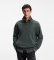 Kaufen BOSS Sweatshirt mit Stehkragen und Reißverschluss in Grün