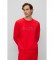BOSS Relaxed Fit sweatshirt red