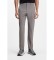 Kopen BOSS Grijze slim fit broek van stretchstof
