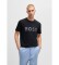 Kb BOSS T-shirt med stort navy-logo