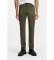 Buy BOSS Tapered Fit Trousers green