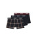 Acheter BOSS Lot de 3 boxers Power Desig bleu marine