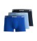 Kaufen BOSS 3er-Set mehrfarbige Logo-Boxershorts mit Bund