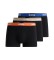 Kaufen BOSS 3er-Set mehrfarbige Logo-Boxershorts mit Bund