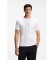 Acheter BOSS T-Shirt en coton mercerisé réfléchissant blanc