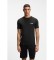 K�p BOSS Active slim fit t-shirt svart
