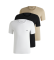 Comprar BOSS Pack 3 Camisetas Classic blanco, beige, negro