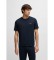 Acheter BOSS T-shirt gaufré marine