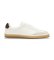 Buy BOSS White Zarek Tennis Leather Sneakers