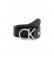 Calvin Klein Cinturón de piel Logo negro