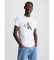 Calvin Klein Jeans Camiseta Core Monogram Slim blanco