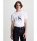 Calvin Klein Jeans White logo T-shirt