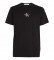 Calvin Klein Jeans T-shirt Outro Monólogo de malha preta