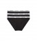 Calvin Klein Confezione da 3 slip bikini neri
