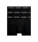 Calvin Klein Pack3 Boxers elÃ¡sticos de algodÃ£o preto
