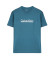 Comprar Calvin Klein T-shirt 30s Outline azul
