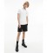 Calvin Klein Jeans Polo slim con ribaltamento bianco