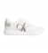 Calvin Klein Jeans Sneakers Runner Eva Slipon white