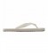 Calvin Klein Sandales de plage monogramme blanc