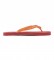 Calvin Klein Sandales de plage monogramme orange