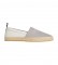 Calvin Klein Sneakers espadille logo bianco grigio