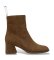 Buy Camper Kora Brown Leather Ankle Boots