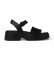 Buy Camper Tasha Leather Sandals black